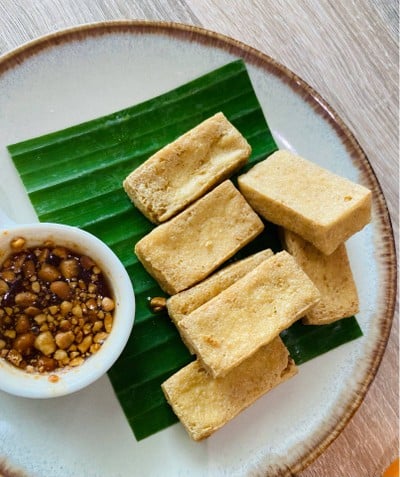 เต้าหู้ออแกนนิคทอด(เจ)