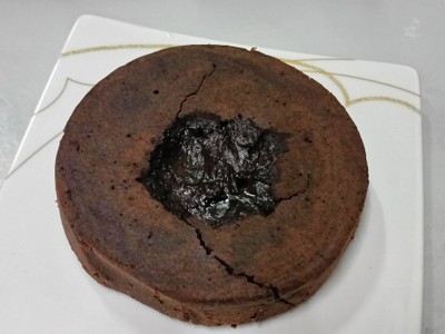 วิธีทำ Molten chocolate cake