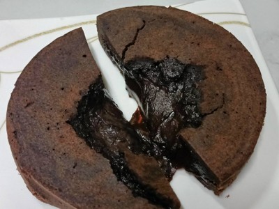 วิธีทำ Molten chocolate cake