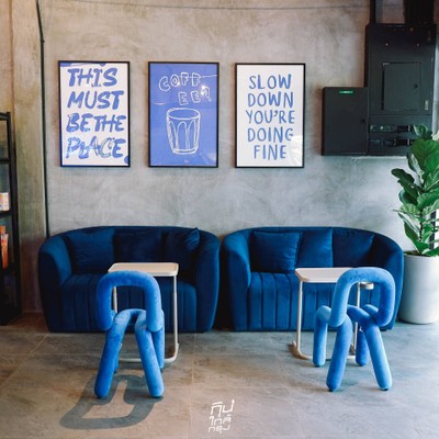 Pixie in the garden Café