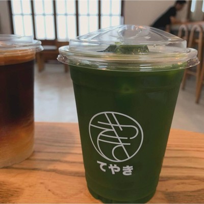 Iced clear matcha