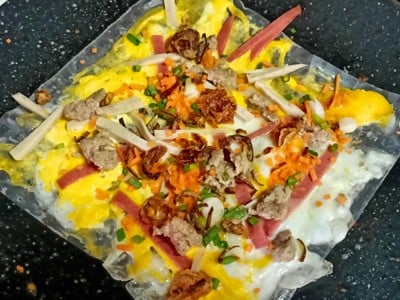 วิธีทำ พิซซ่าเวียดนาม 🍕 วิธีทำ พิซซ่าเวียดนาม 🍕