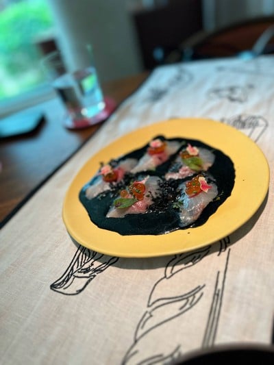 Seabream Sashimi (Baht 590)