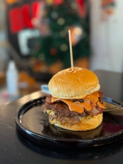 Double & Bacon Burger