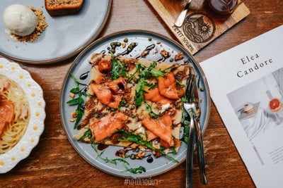 Crepes Smoked Salmon