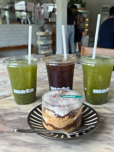 Iced Coconut Matcha