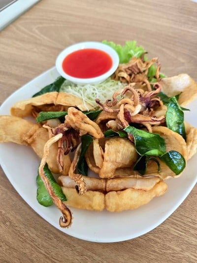 ปลาหมึกแดดเดียว