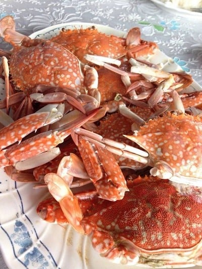 ปูม้านึ่ง 4ตัว/กก