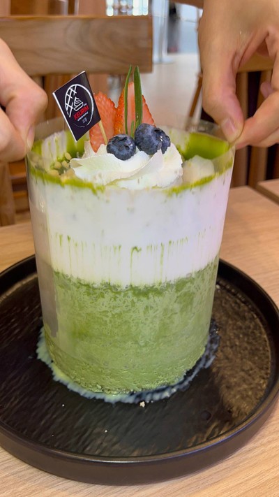 Matcha Bingsu Lava