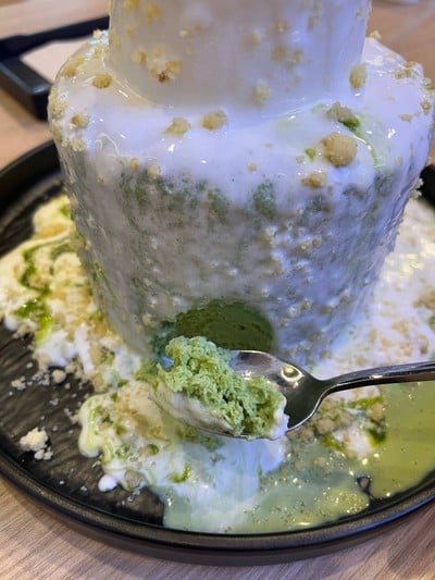 Matcha Bingsu Lava