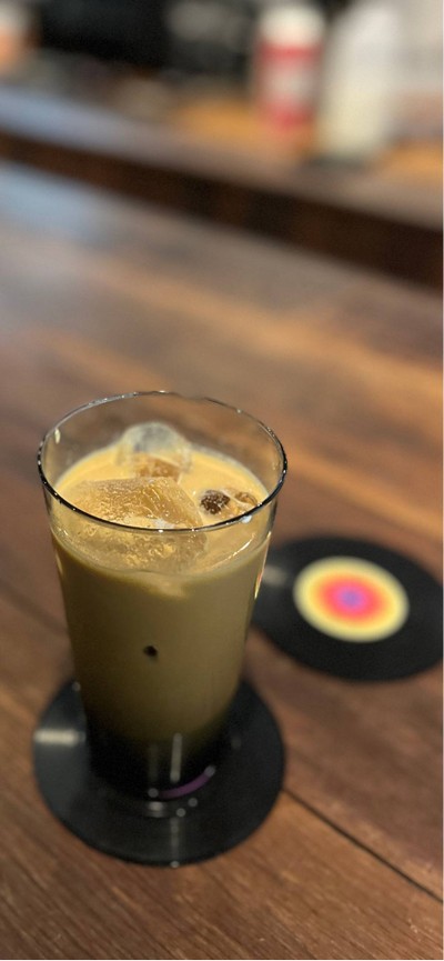 ☕️ Iced Espresso Yen. (Price 85 Baht.)