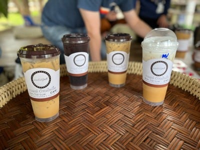เมนูของร้าน กาแฟบ้านไทลื้อ