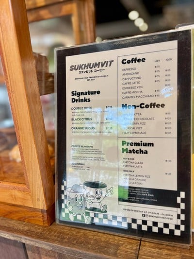 📜 Sukhumwit Menu.