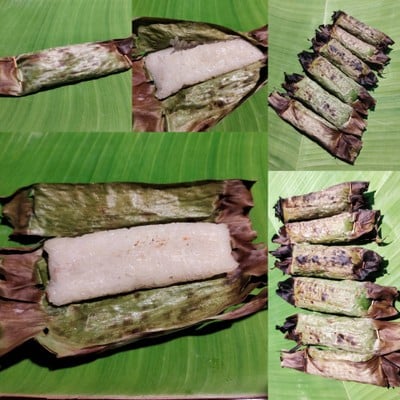 วิธีทำ ข้าวเหนียวปิ้งไส้กล้วย วิธีทำ ข้าวเหนียวปิ้งไส้กล้วย