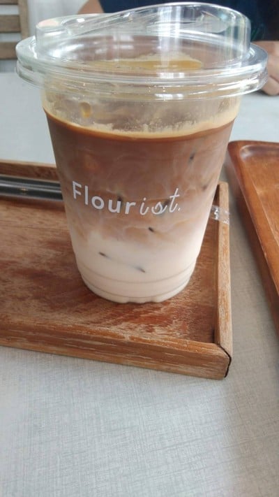 Latte coffee