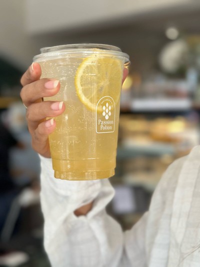 Sparkling Honey Lemon