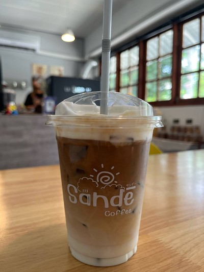 ลาเต้เย็น