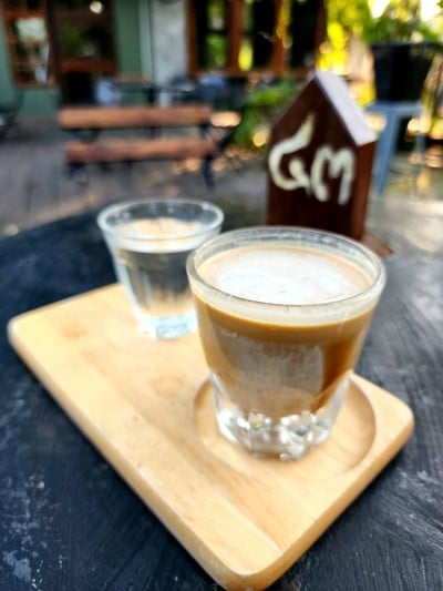 เมนูของร้าน บ้าน ๑,๐๐๐ ไม้ Cafe & Farm