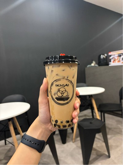San-kai Tea ; ชานมไข่มุกไต้หวัน