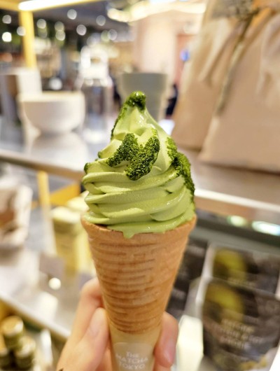 Matcha soft cream