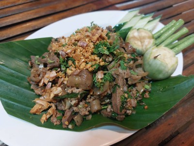 ลาบหมูคั่ว