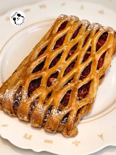 Strawberry Croustade