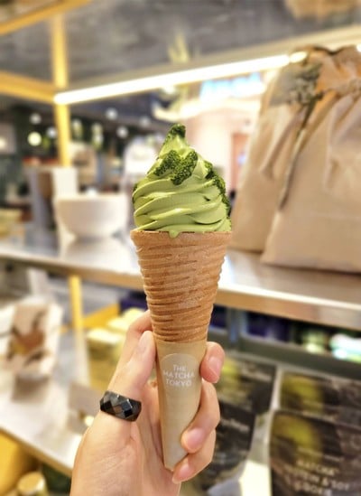 Matcha soft cream