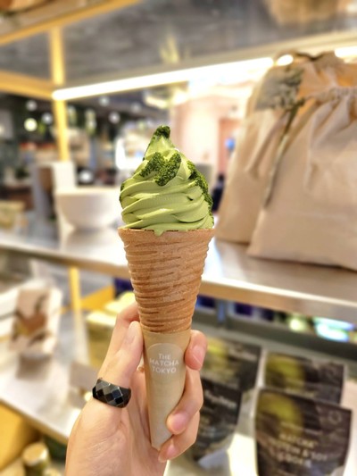Matcha soft cream