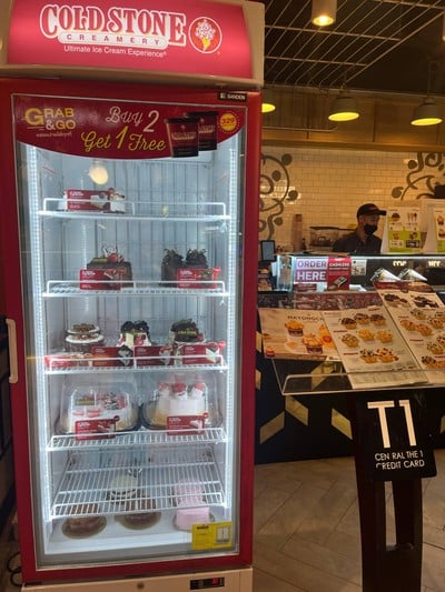 Cold Stone Creamery Ice cream เซ็นทรัลเวิลด์