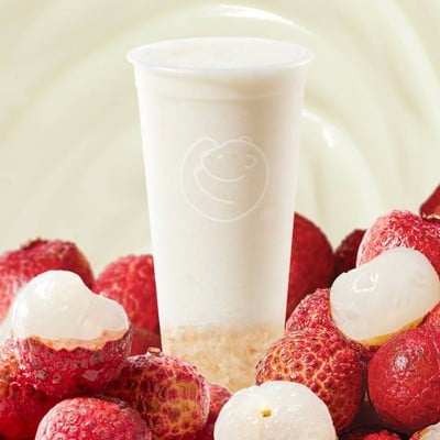 ซอฟต์โยเกิร์ตเนื้อลิ้นจี่