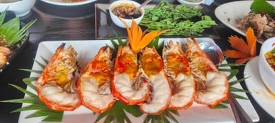 บ้านระเบียงน้ำ & กุ้งแม่น้ำเผา Delivery