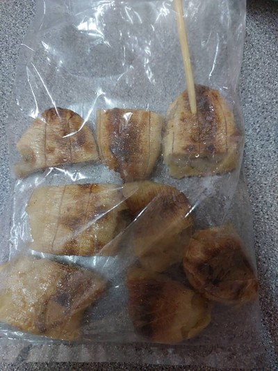 กล้วยปิ้งราดน้ำ