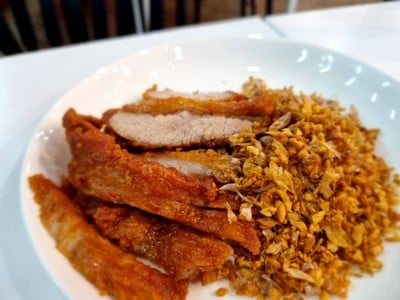 คอหมูทอด