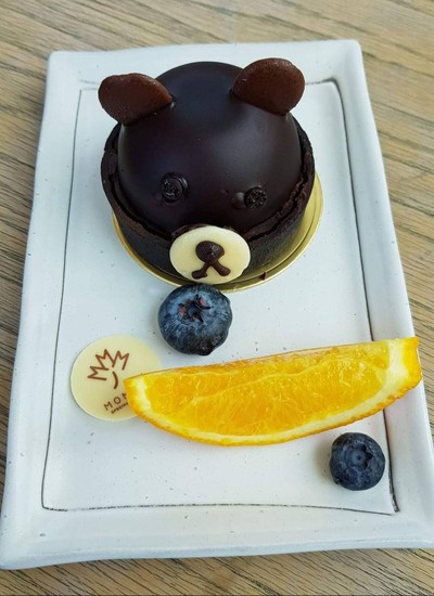 Chocolate Mousse Tart : Dark Bear