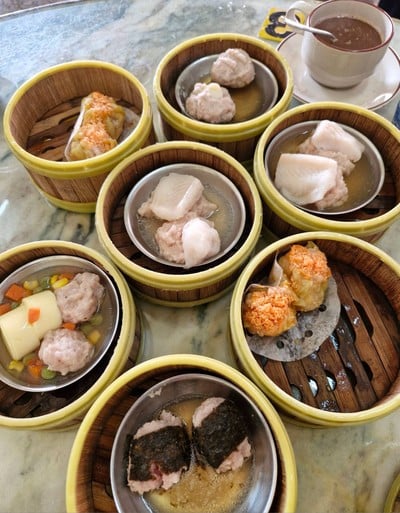 ติ่มซำนึ่งสด