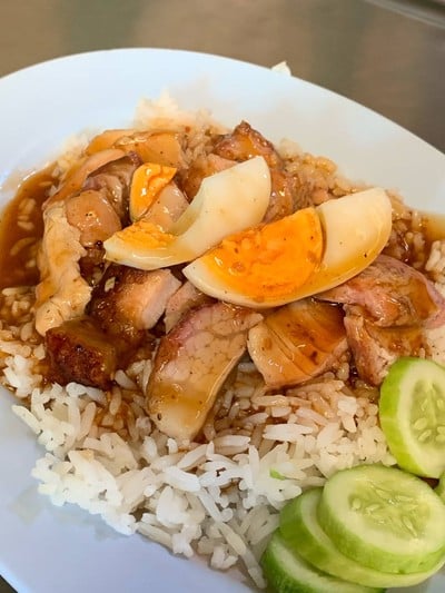 ข้าวหมูแดง (ธรรมดา)