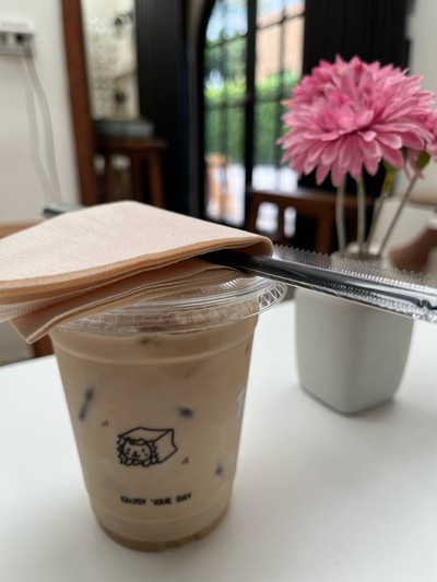 ลาเต้เย็น