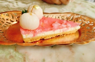 Lychee Cheesecake