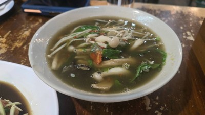 แกงเห็ดรวม(ใส่ปลาร้า)