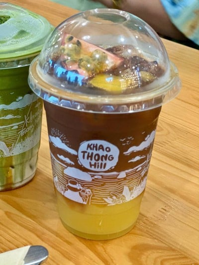 Americano passionfruit