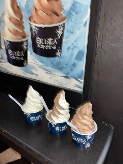 Shirio Koibito Soft-serve Ice Cream