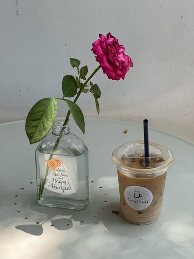 ลาเต้เย็น