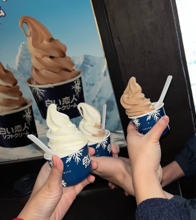 Shirio Koibito Soft-serve Ice Cream