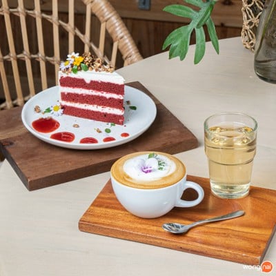 เมนูของร้าน The Flask Cafe' By Air Orchids