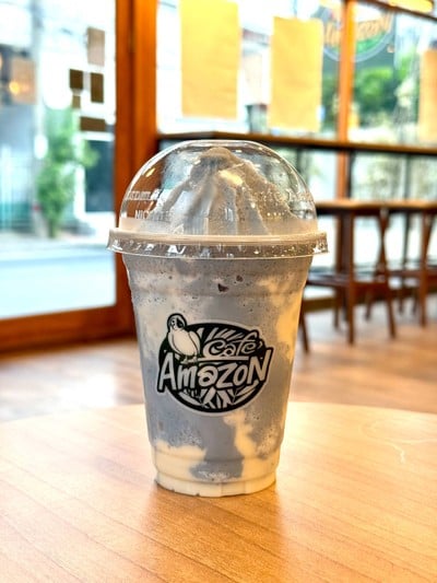 มะพร้าวนมสด อัญชันปั่น