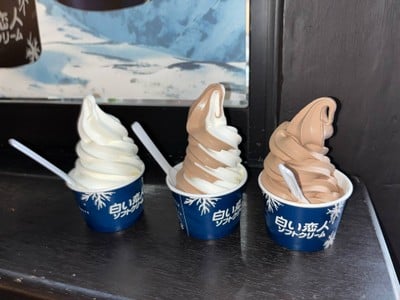 Shirio Koibito Soft-serve Ice Cream