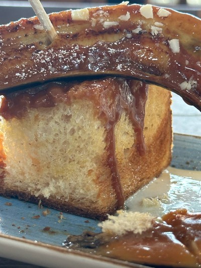 Caramelized Banana Toast