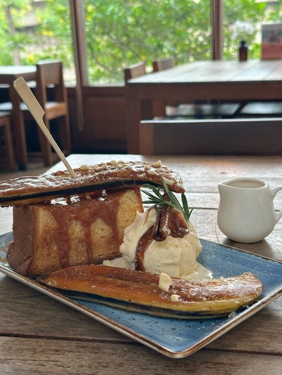 Caramelized Banana Toast