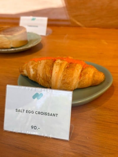 Salt Egg Croissant