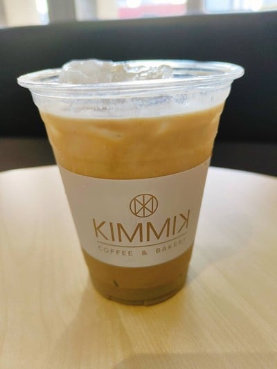 Iced Hojicha Latte